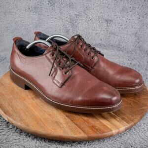 Cole Haan Shoes Men's 11.5 M Kennedy Grand Postman Oxford Brown C26111